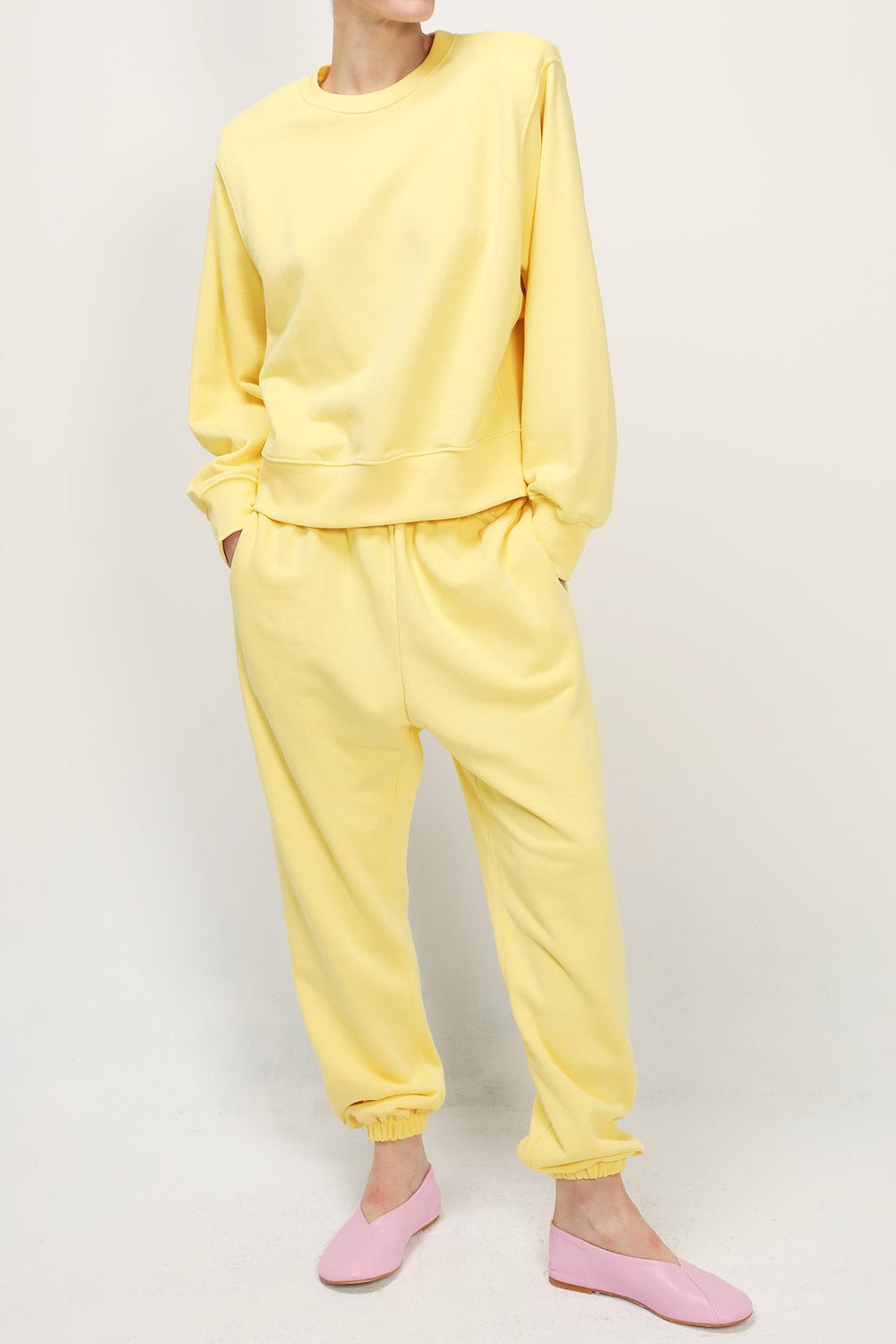 storets.com Luz Padded Shoulder Sweatshirt