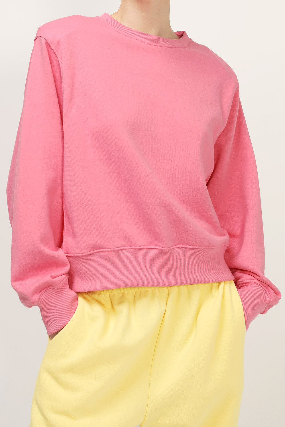 storets.com Luz Padded Shoulder Sweatshirt