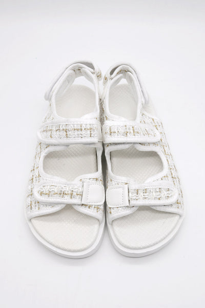 storets.com Elea Tweed Sandals