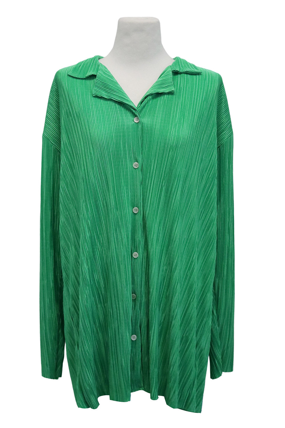 storets.com Maria Oversized Plisse Shirt