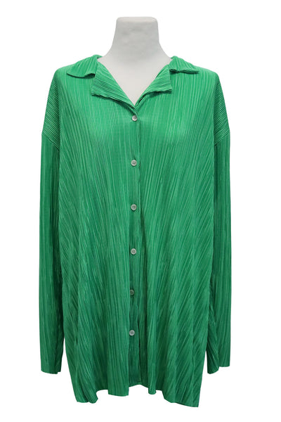 storets.com Maria Oversized Plisse Shirt