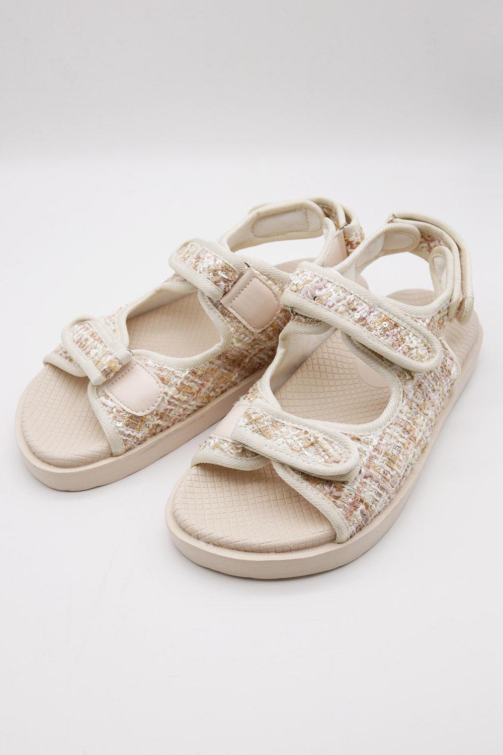 storets.com Elea Tweed Sandals