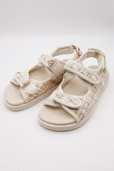 storets.com Elea Tweed Sandals