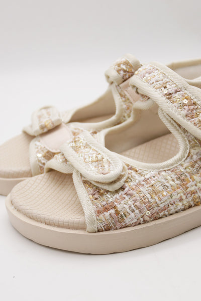 storets.com Elea Tweed Sandals