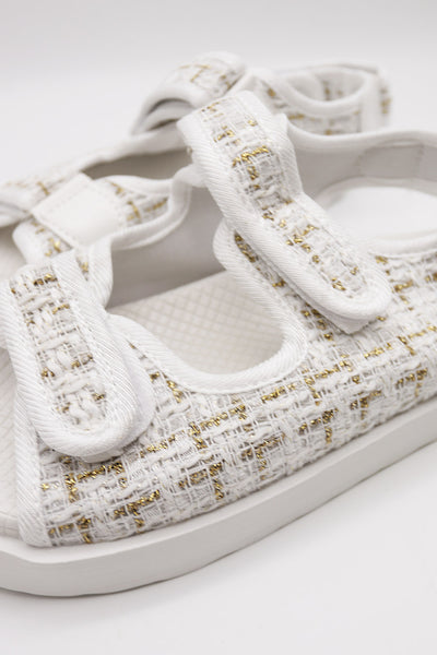 storets.com Elea Tweed Sandals