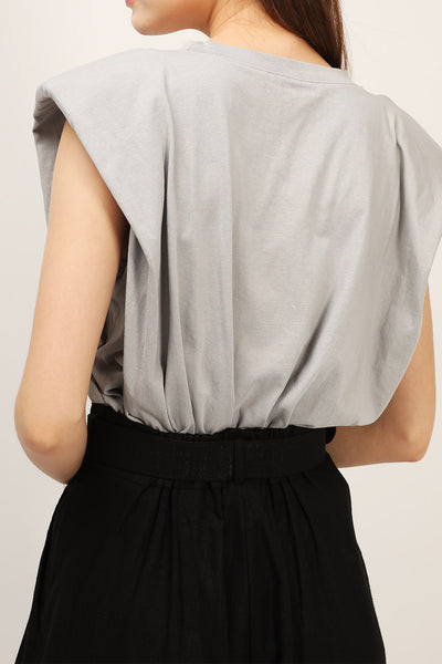 storets.com Elena Padded Shoulder T-shirt