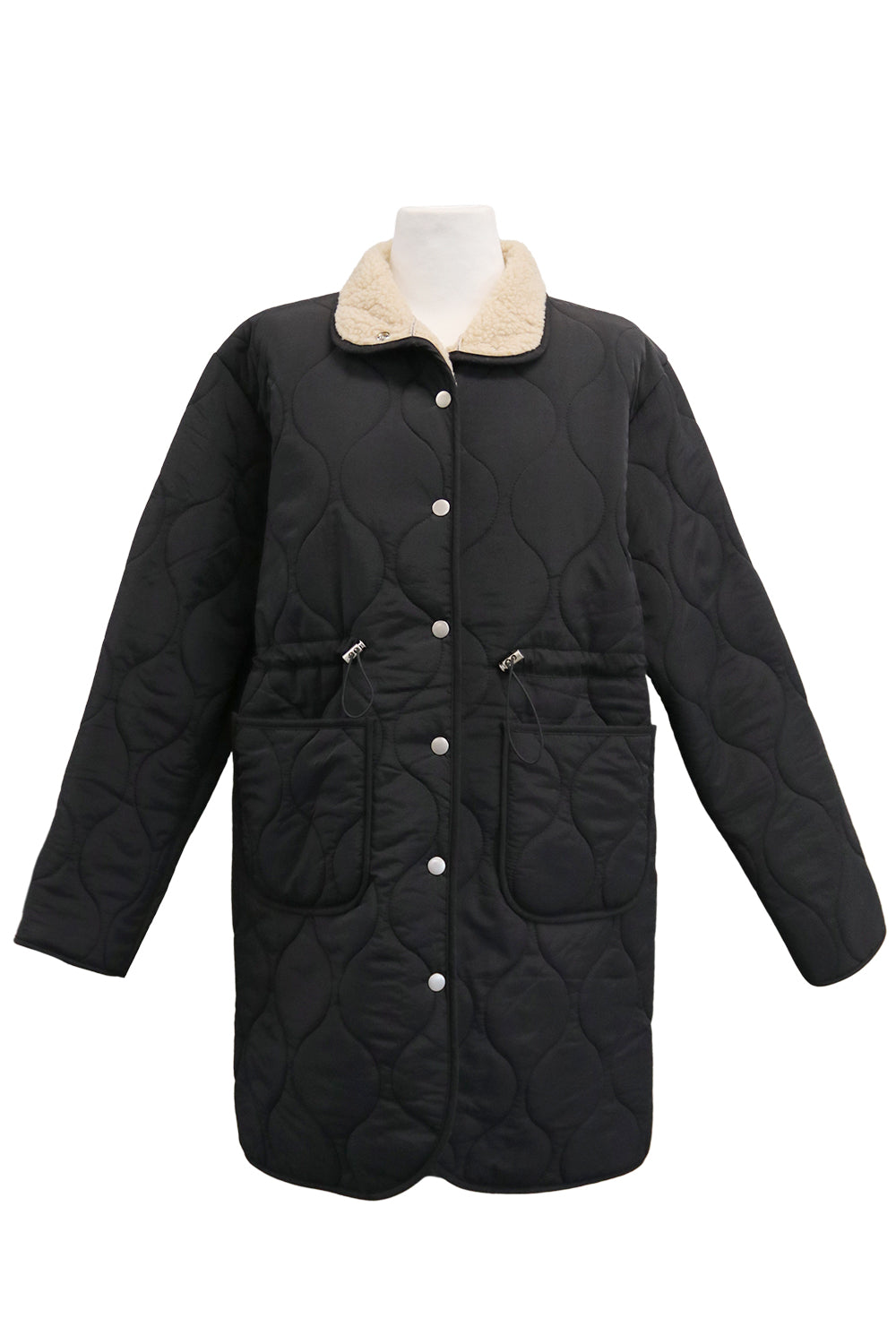 storets.com Blair Quilted Borg Coat