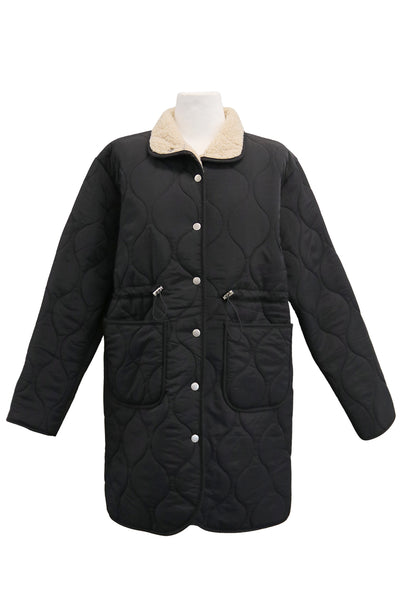storets.com Blair Quilted Borg Coat