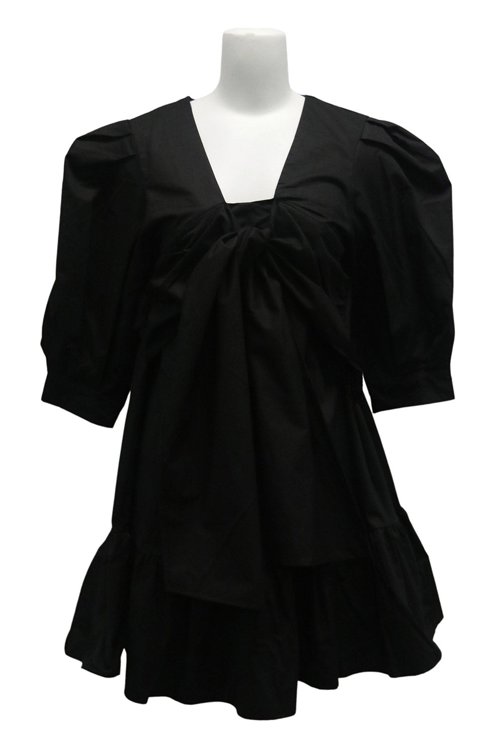 storets.com Cinthy Puff Sleeve Mini Dress