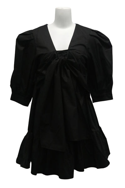 storets.com Cinthy Puff Sleeve Mini Dress