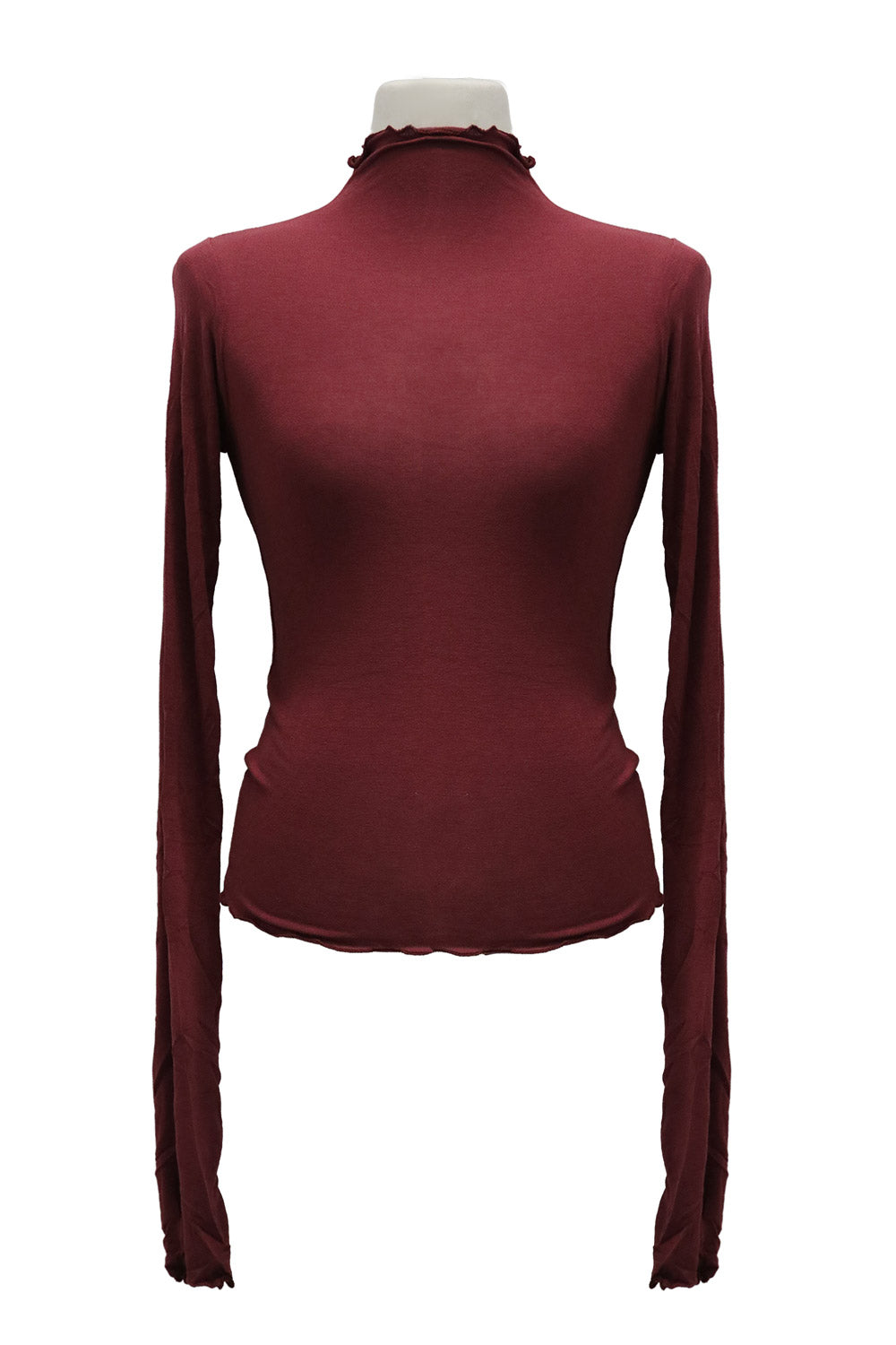 storets.com Serenity Lettuce Hem Top w/Thumb Hole