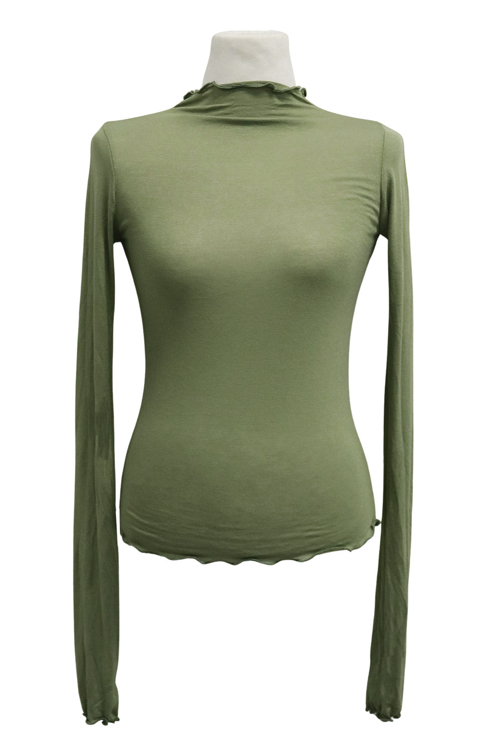 storets.com Serenity Lettuce Hem Top w/Thumb Hole