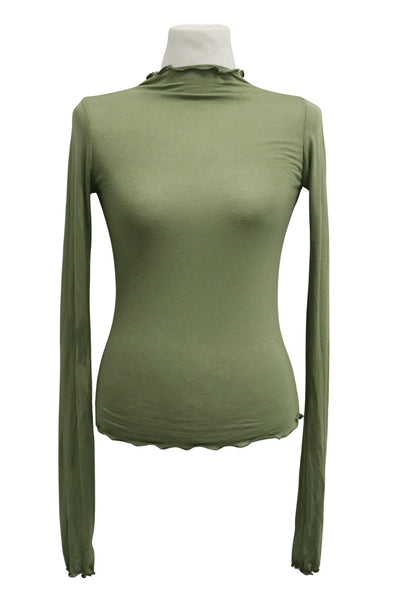 storets.com Serenity Lettuce Hem Top w/Thumb Hole