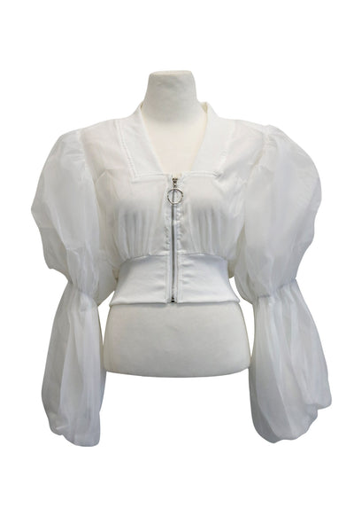 storets.com Mindy Balloon Sleeve Jacket