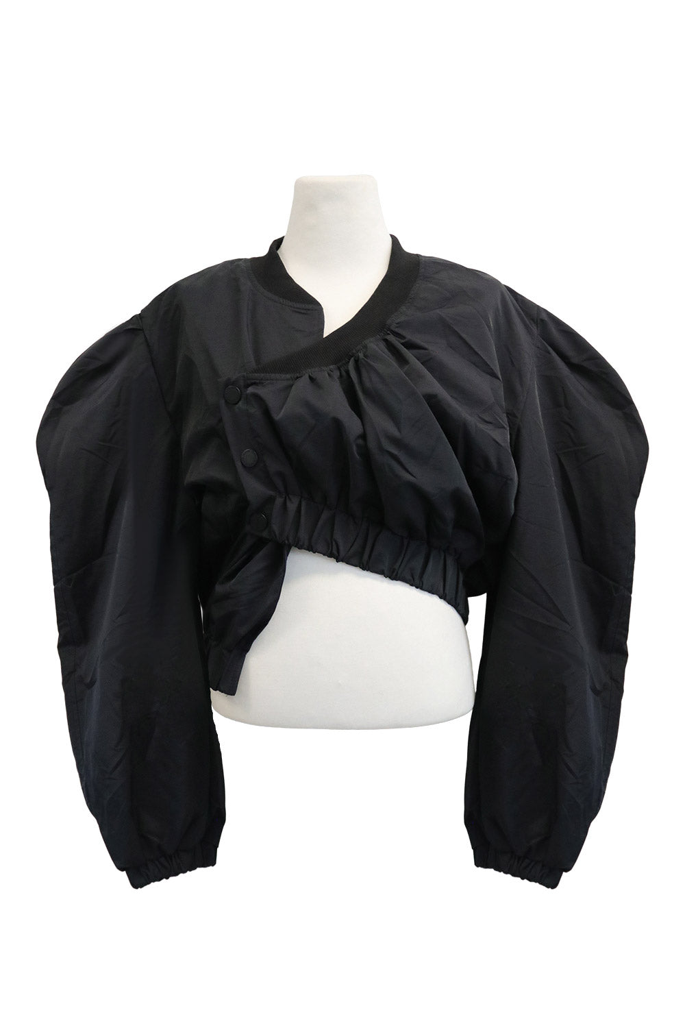 storets.com Birdie Asymmetric Crop Jacket