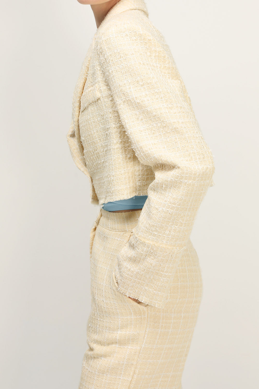 storets.com Ella Tweed Cropped Jacket