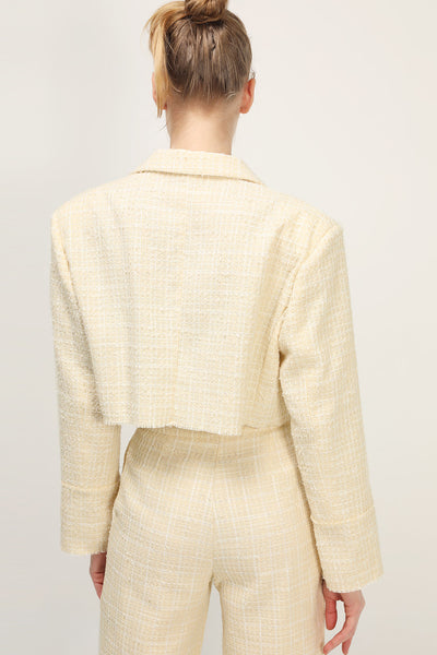 storets.com Ella Tweed Cropped Jacket