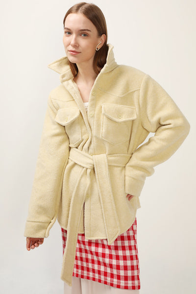 storets.com Amelia Fuzzy Belted Shacket