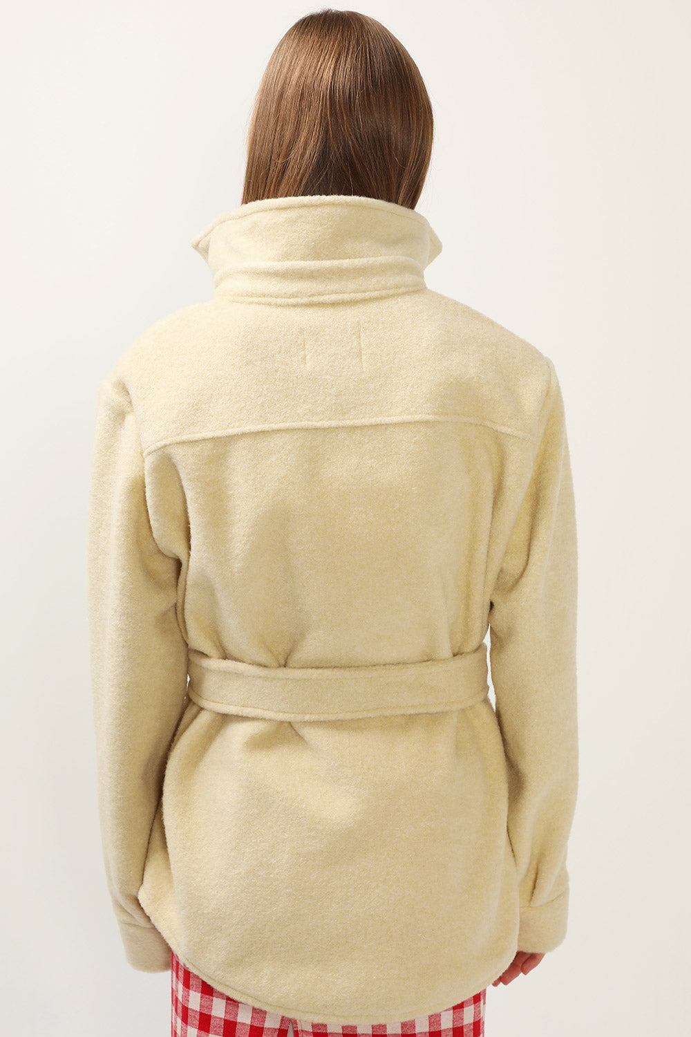 storets.com Amelia Fuzzy Belted Shacket