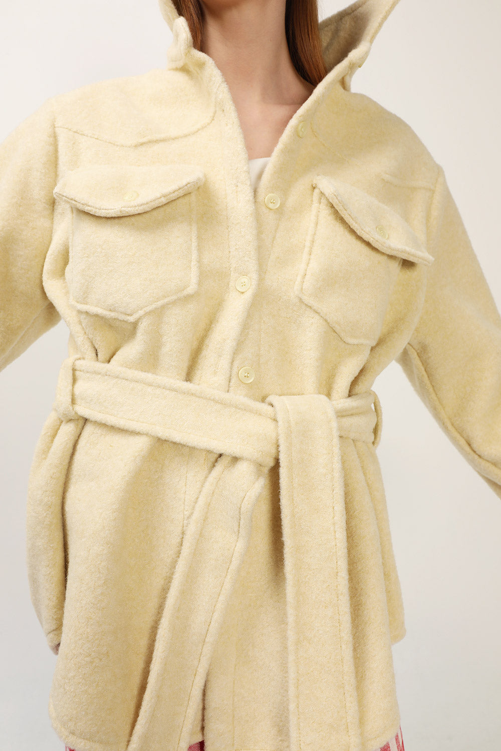 storets.com Amelia Fuzzy Belted Shacket