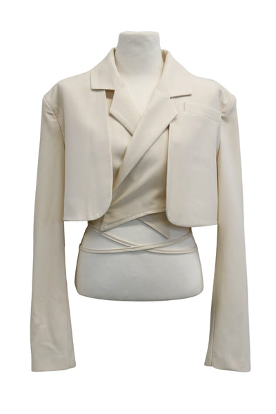 storets.com Lyla Trench Crop Blazer