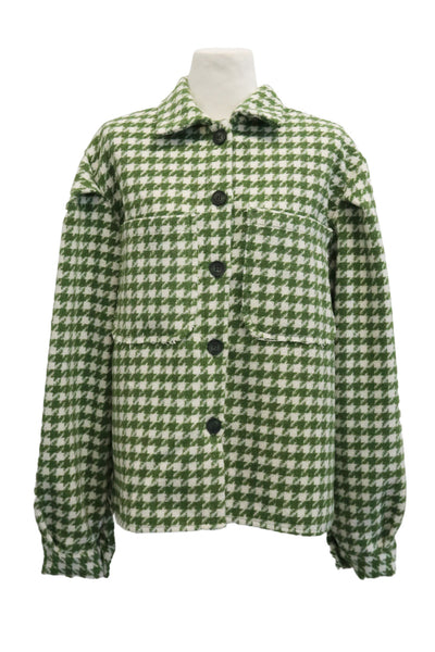 storets.com Harper Houndstooth Shacket