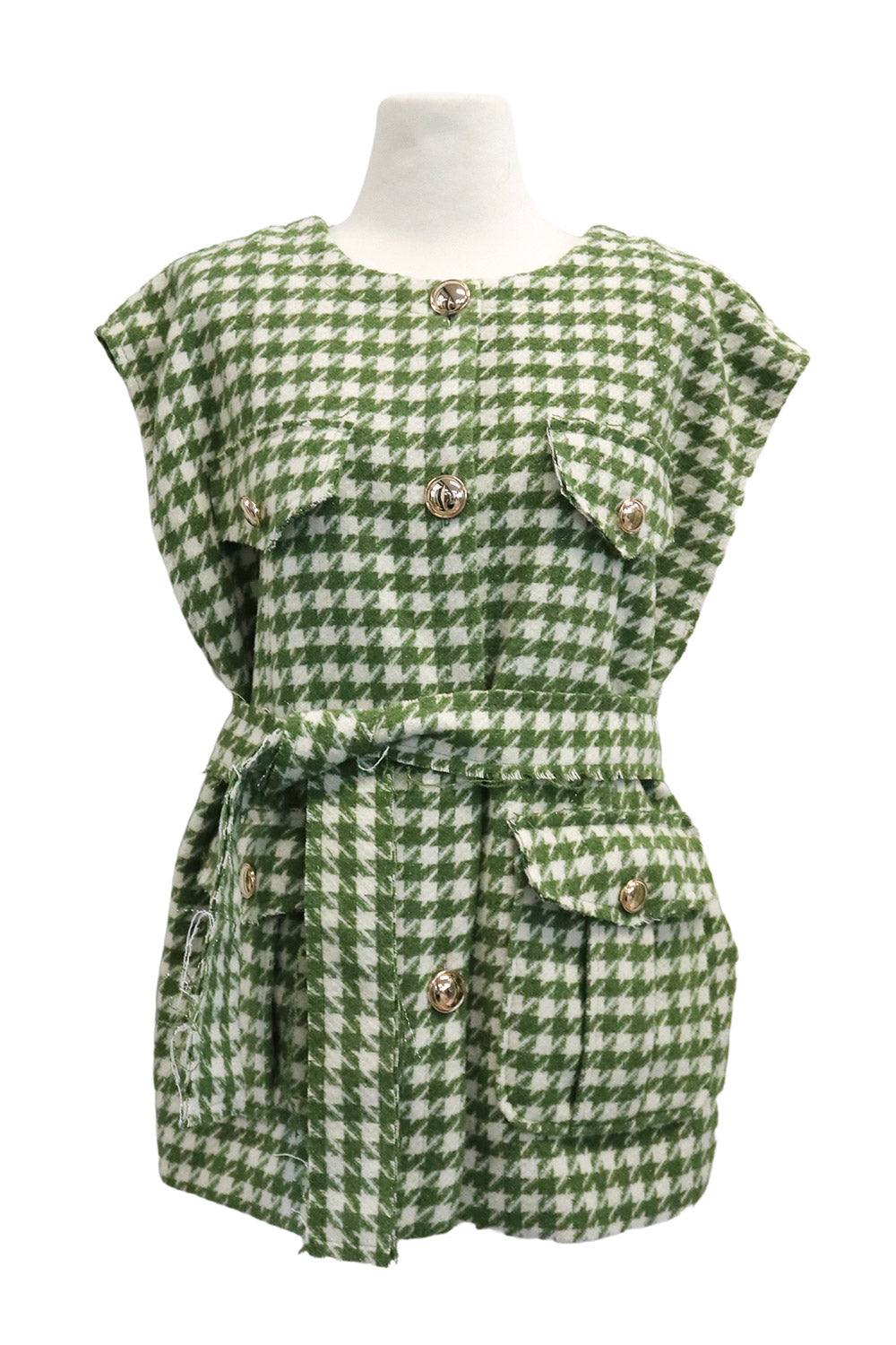 storets.com Harper Utility Houndstooth Vest