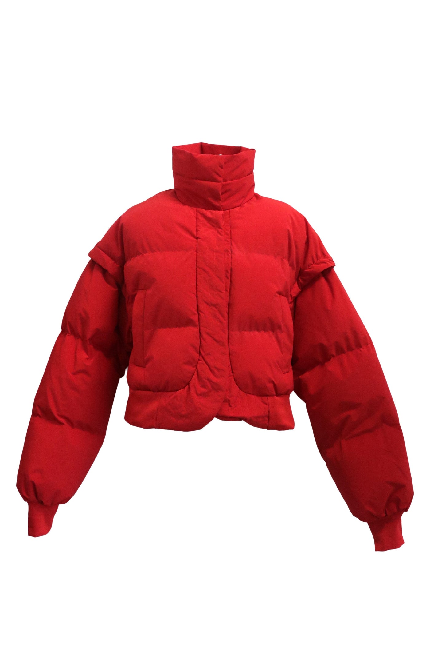 storets.com Cynlee Two-way Puffer Crop Jacket