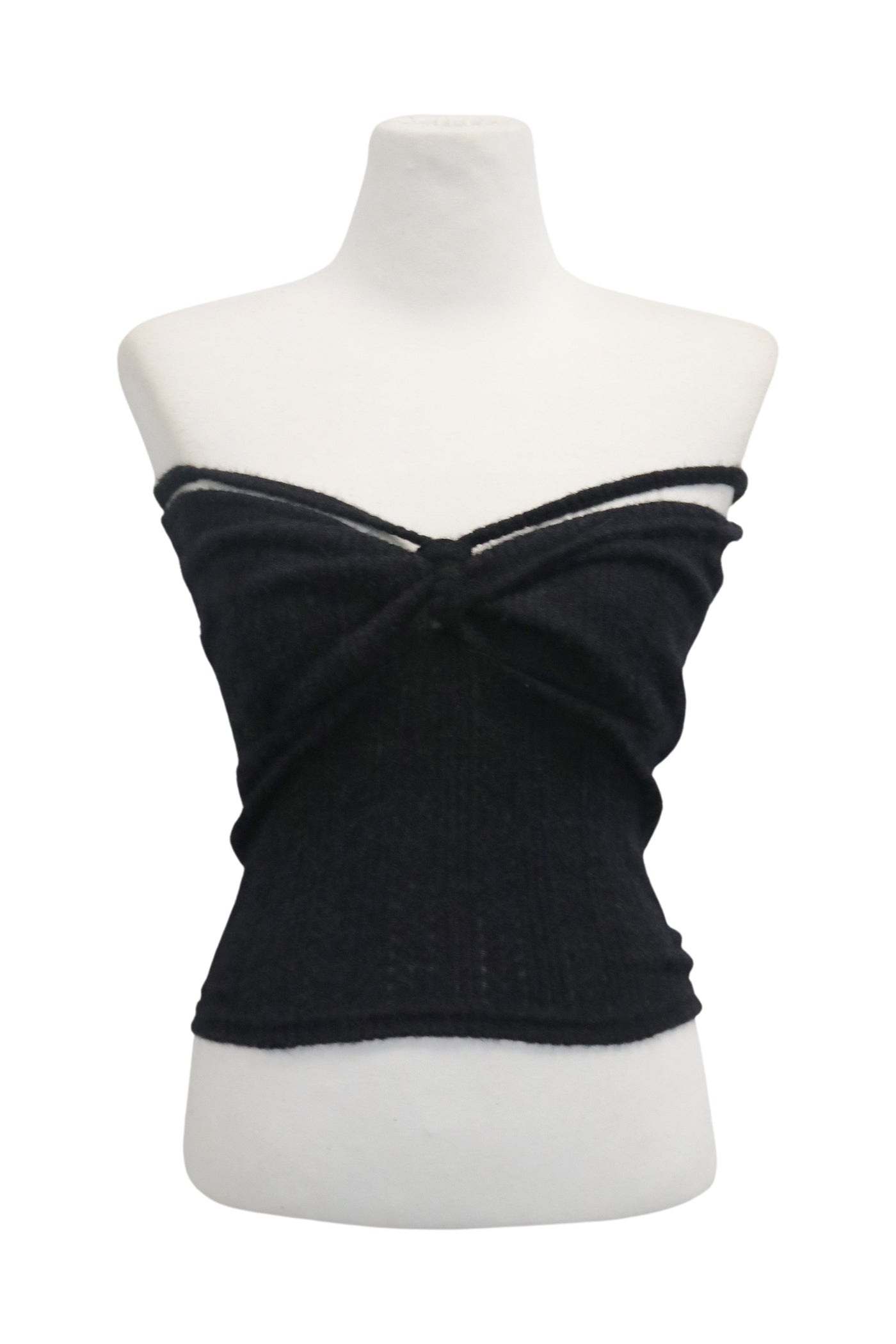 storets.com Isabella Front Knot Knitted Top