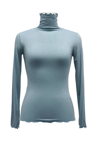 storets.com Catalina Lettuce Hem Slim Fit Top