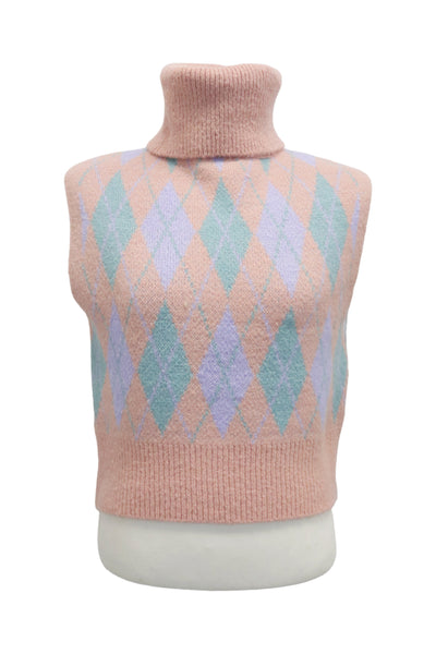storets.com Ludi Argyle Knit Vest