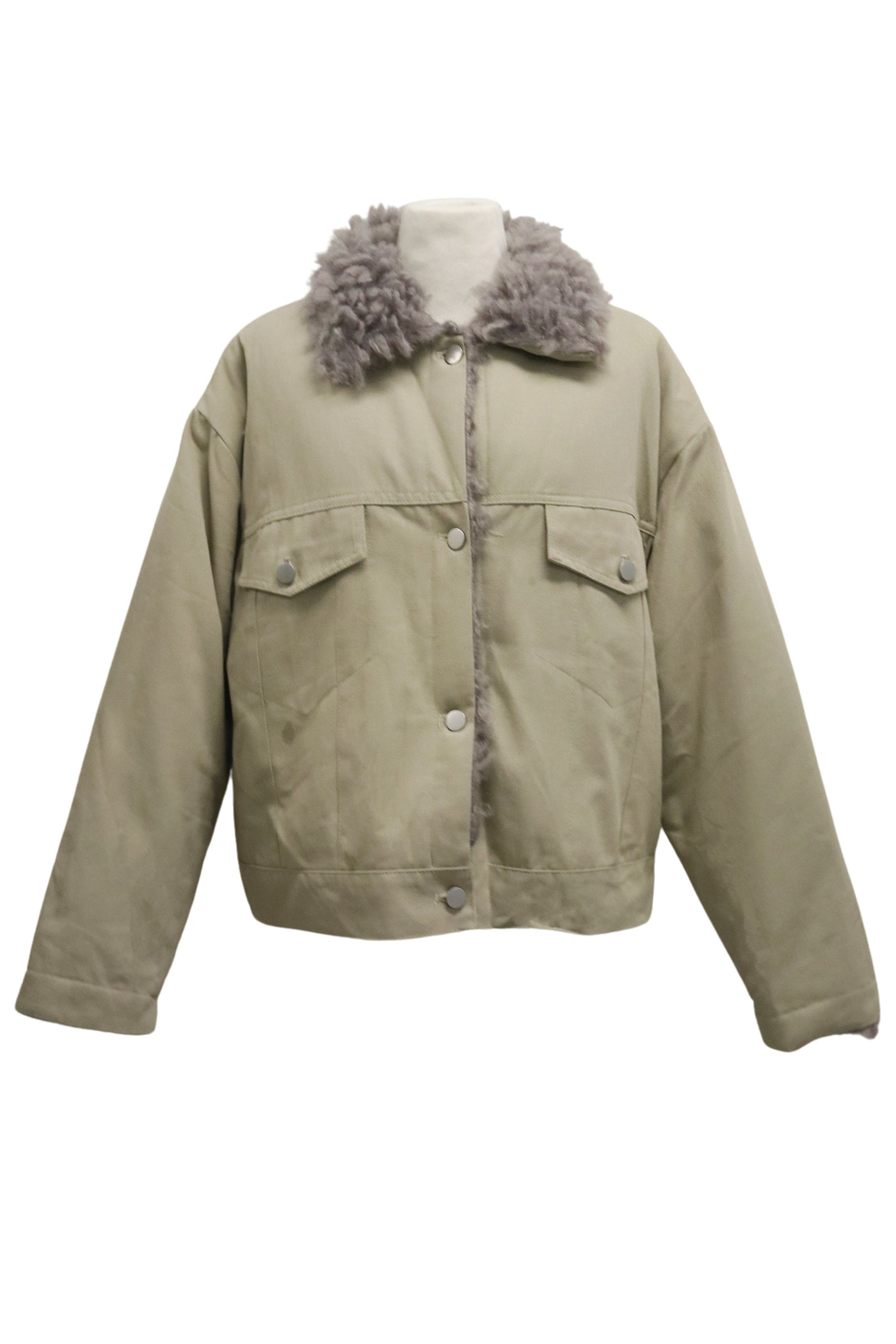 storets.com Emma Sherpa Denim Jacket