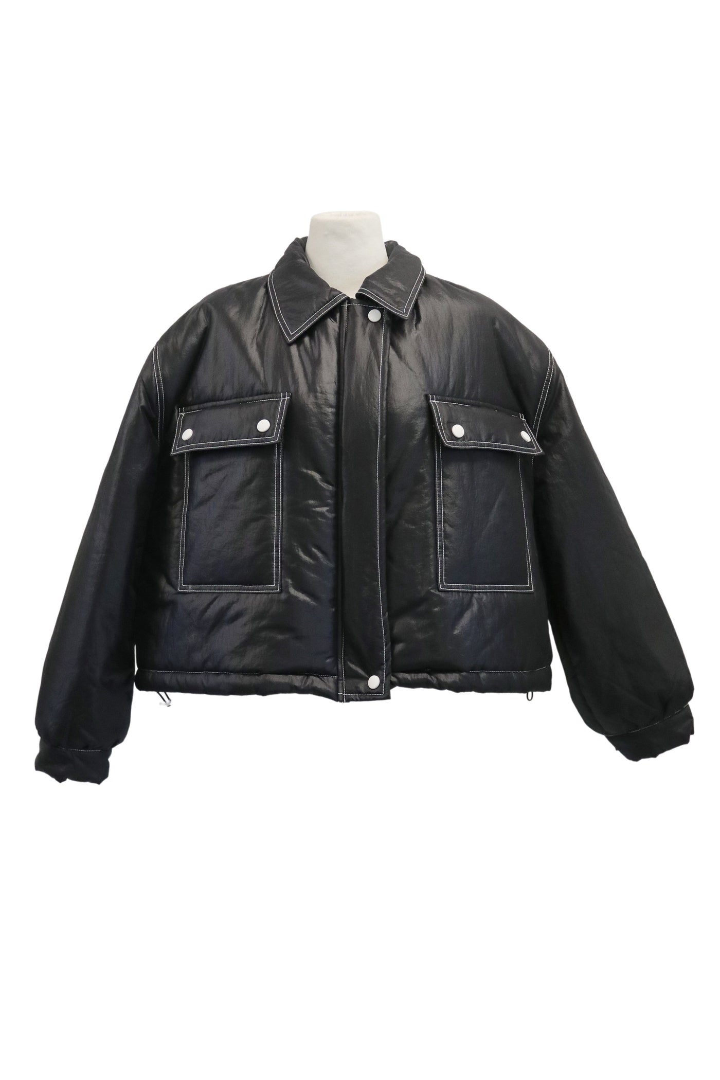 storets.com Nicole Puffer Bomber Jacket