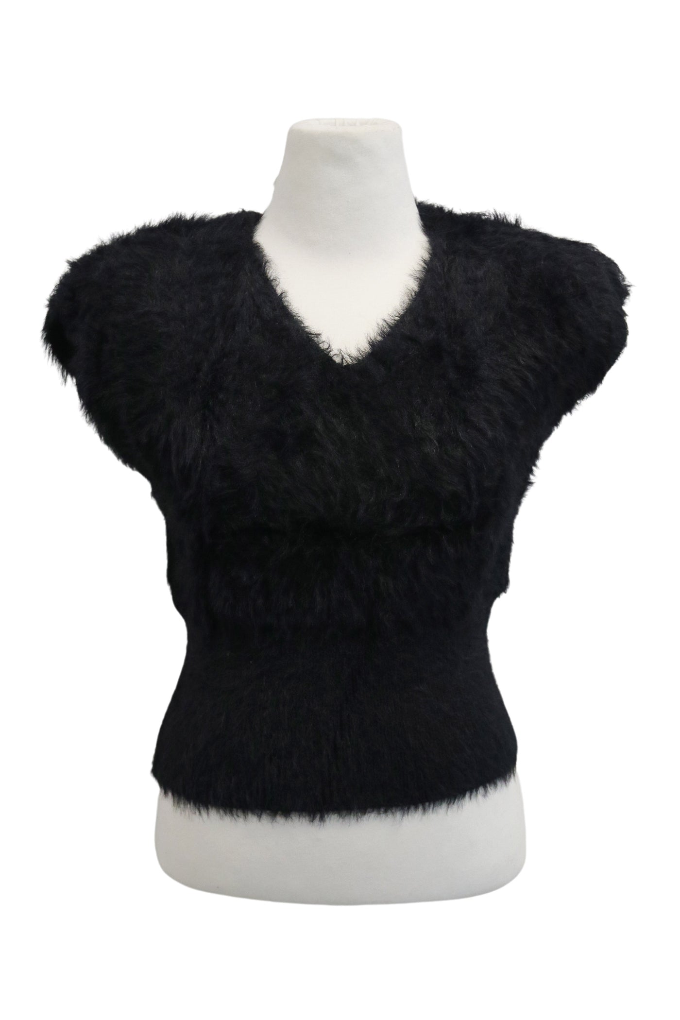 storets.com Annabel Sleeveless Fuzzy Top