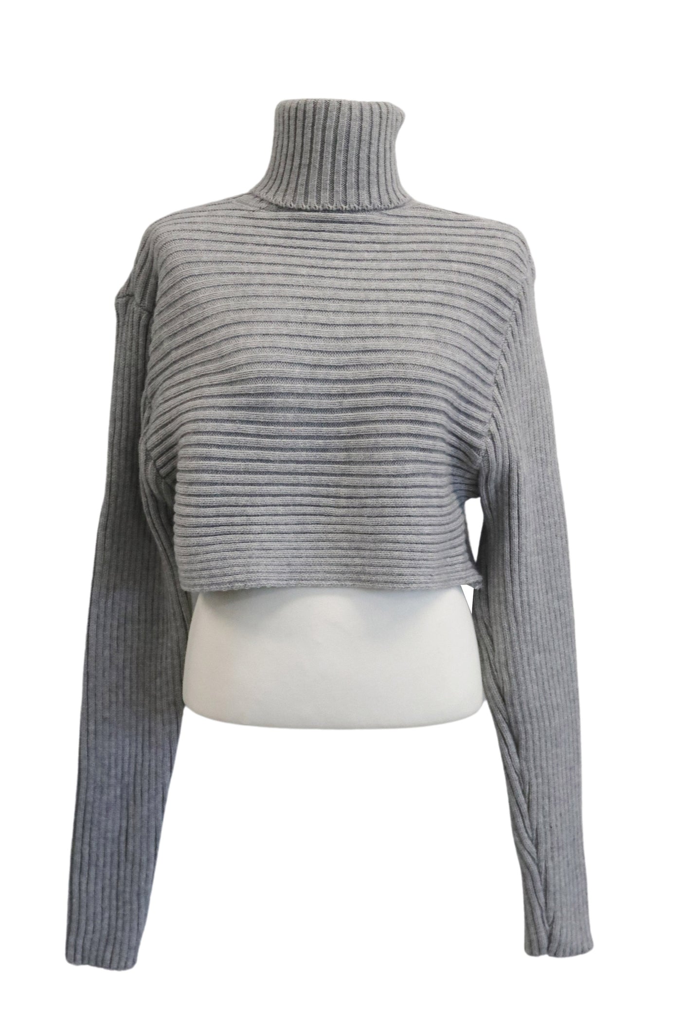 storets.com Hannah High Neck Ribbed Sweater