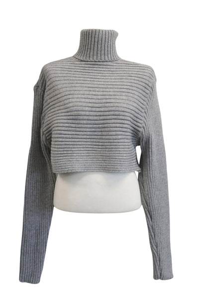 storets.com Hannah High Neck Ribbed Sweater