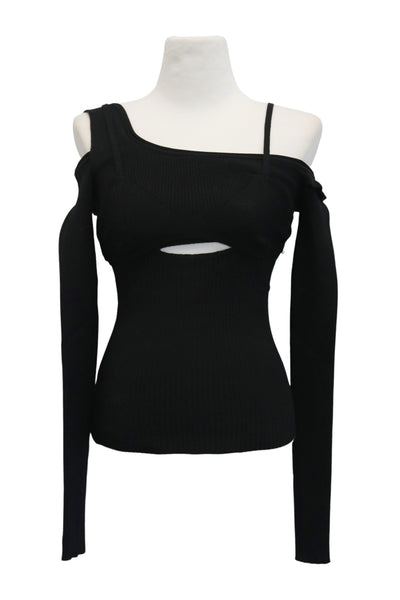 storets.com Arisha Layered Effect Knit Top