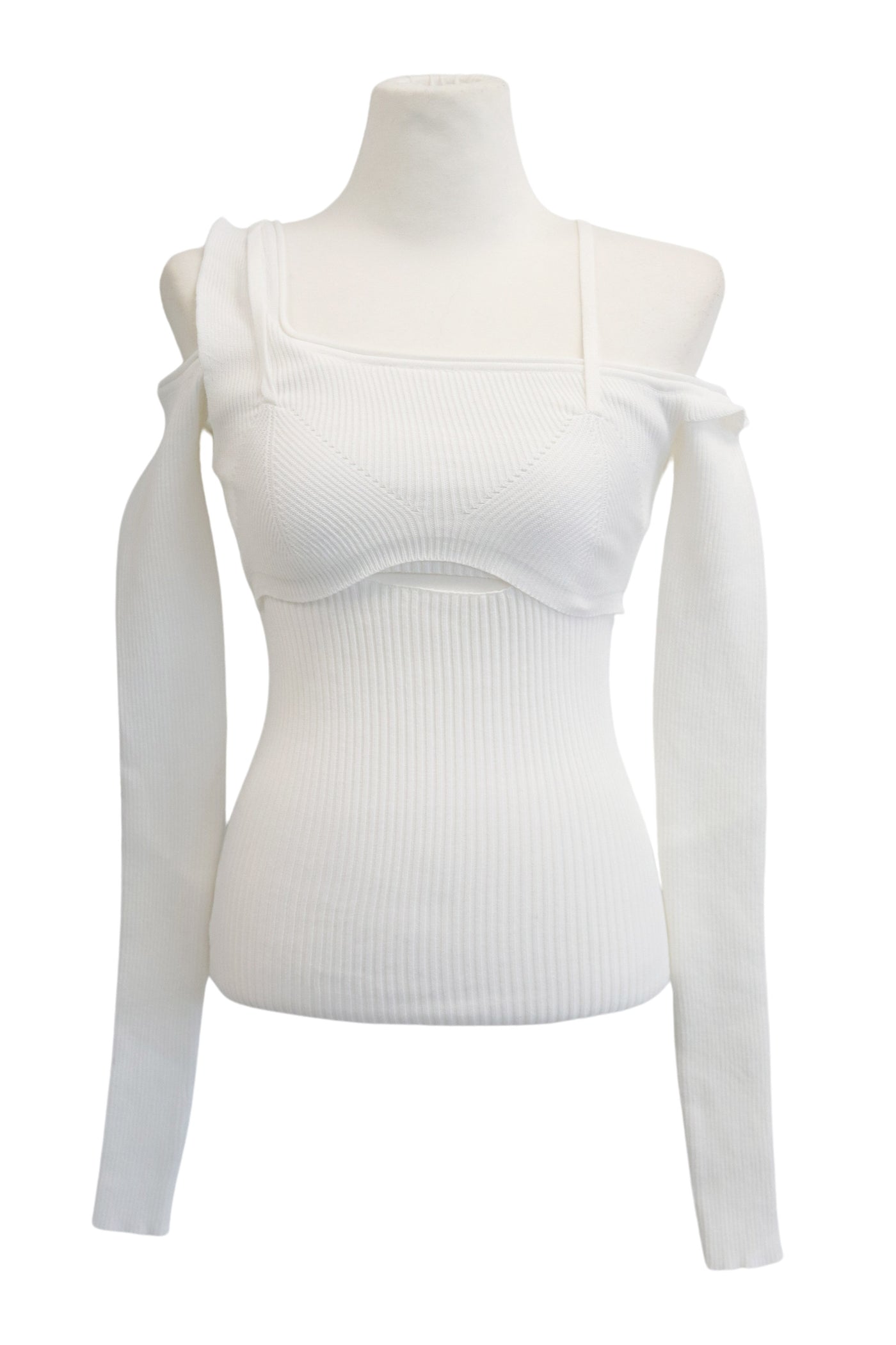 storets.com Arisha Layered Effect Knit Top