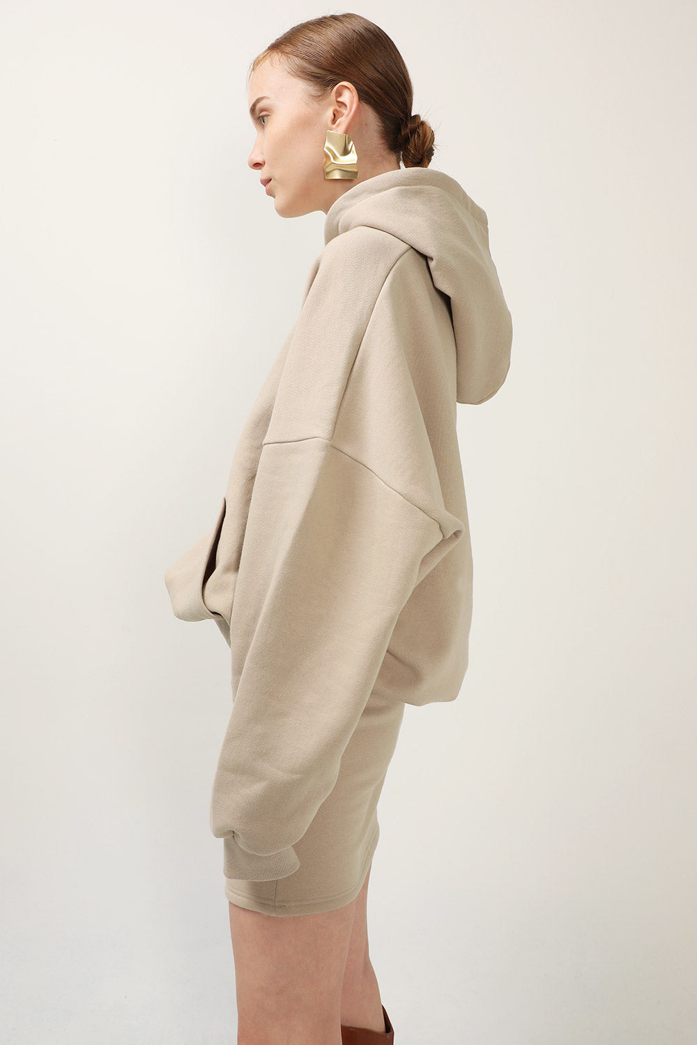 storets.com Aria Sweat Hoodie And Skirt Set