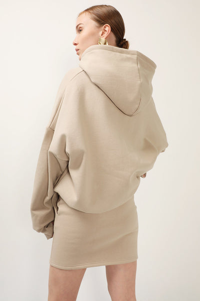 storets.com Aria Sweat Hoodie And Skirt Set