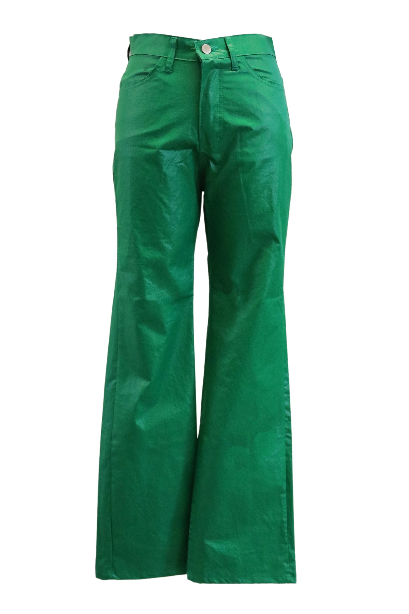 storets.com Freyja Coated Leather-like Pants