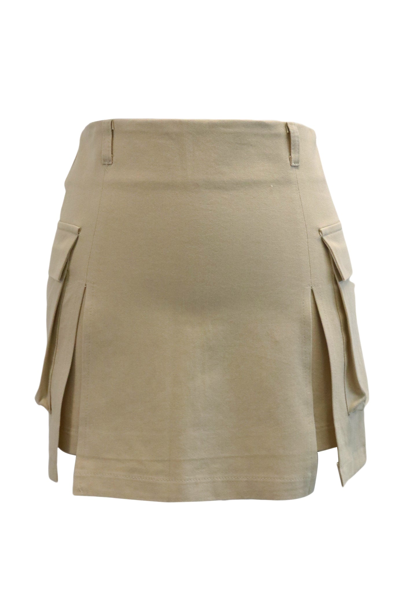 storets.com Arlie Front Slit Cargo Skirt