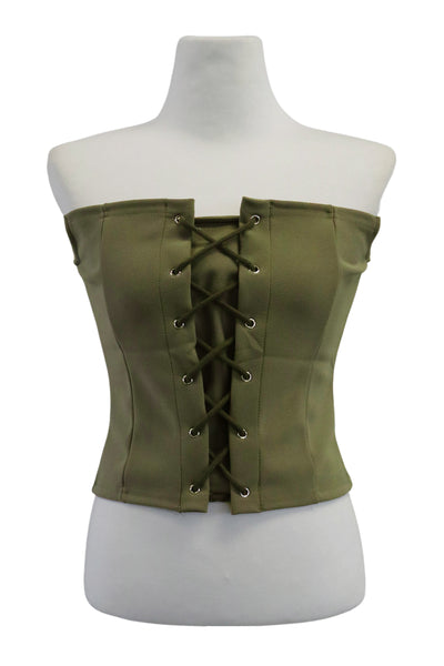 storets.com Nadia Lace-up Top