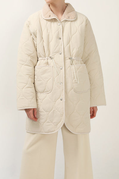 storets.com Blair Quilted Borg Coat