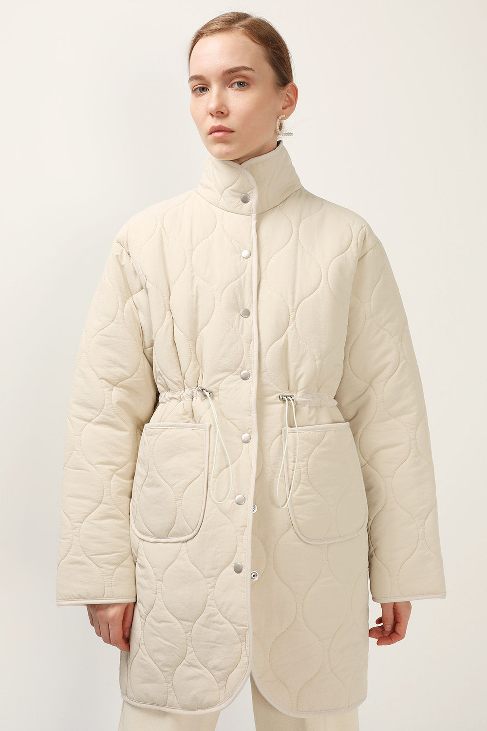 storets.com Blair Quilted Borg Coat