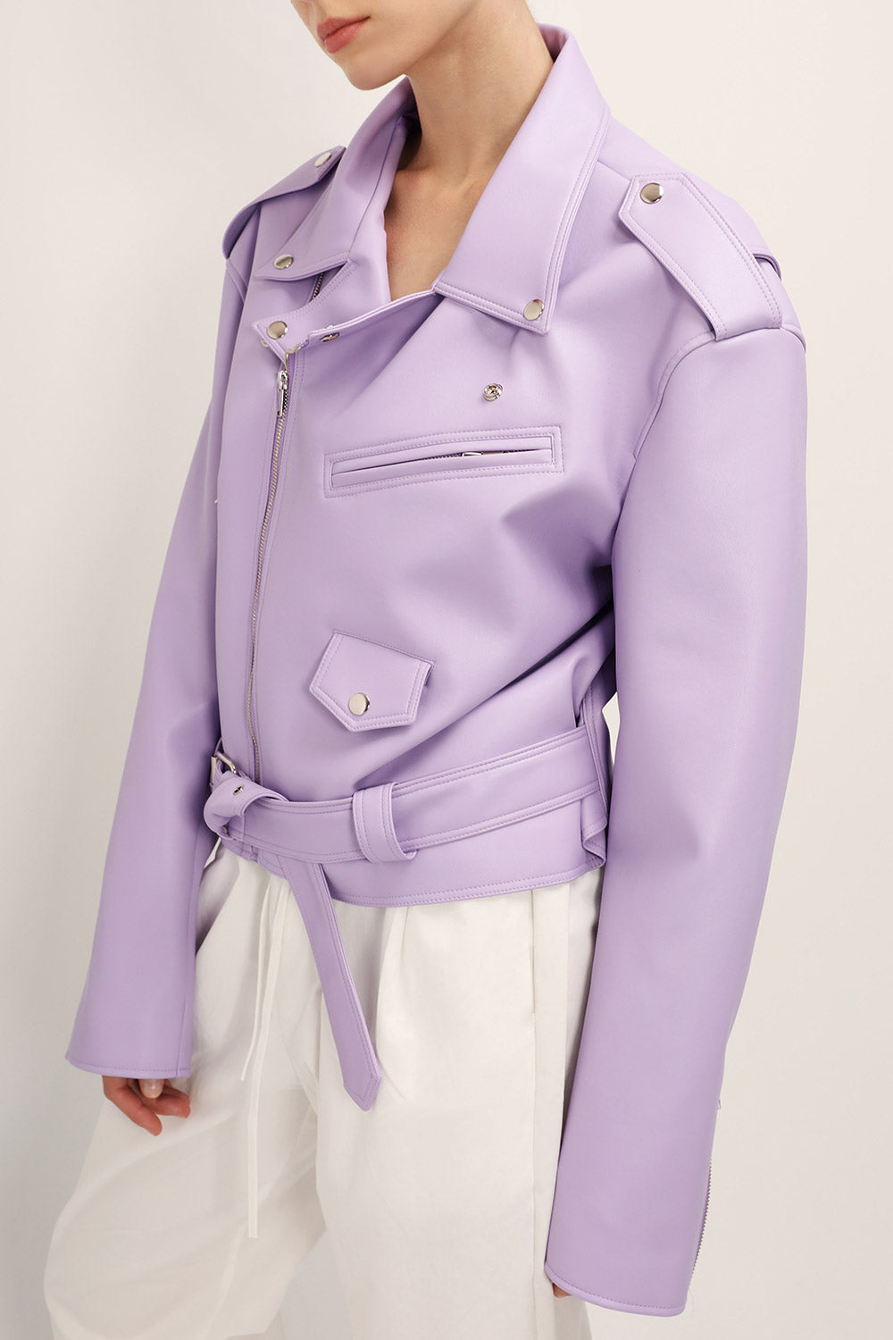 storets.com Emma Pleather Rider Jacket