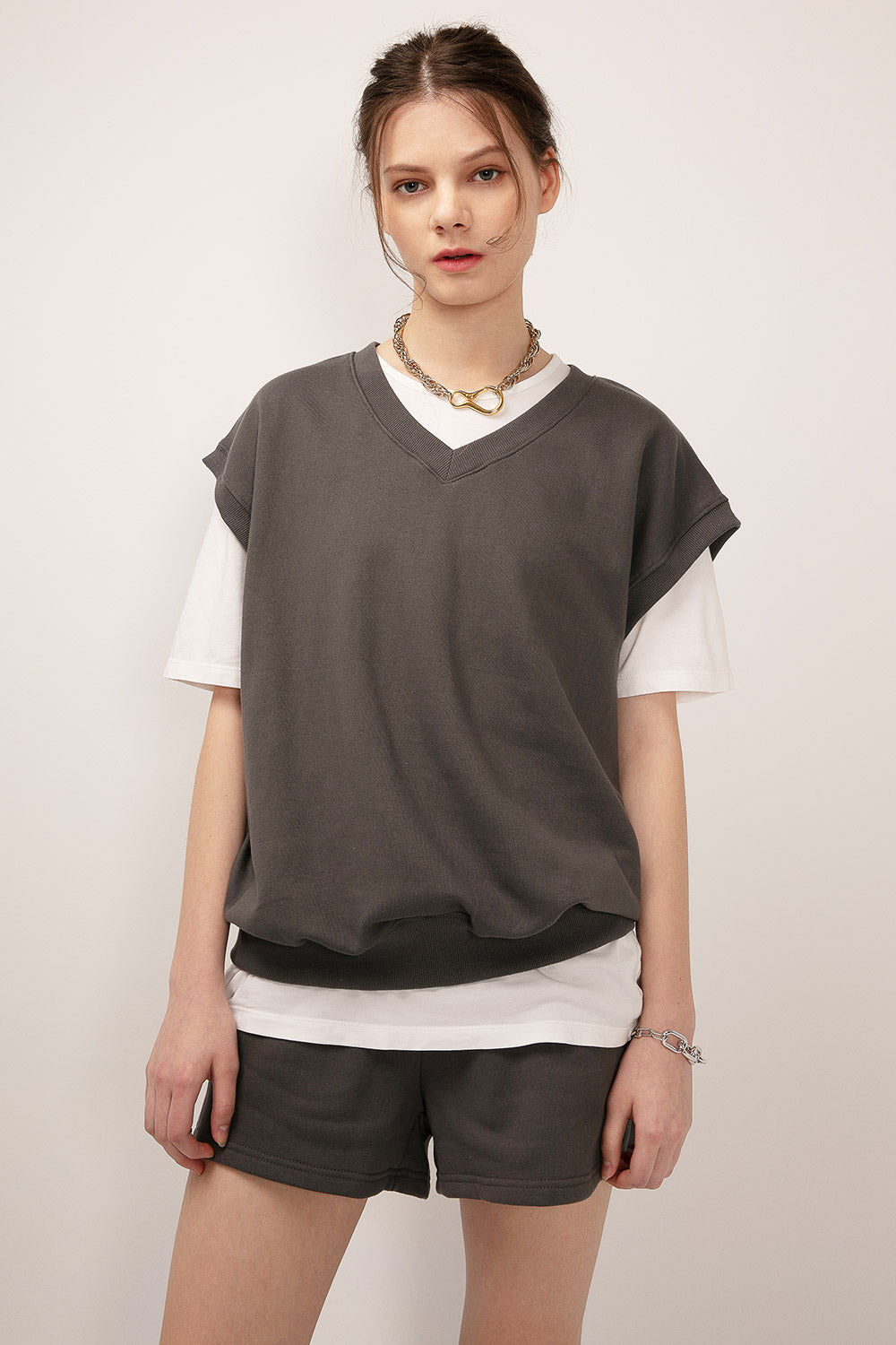 storets.com Kylie Oversized Sweat Vest