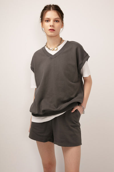 storets.com Kylie Drawstring Sweat Shorts