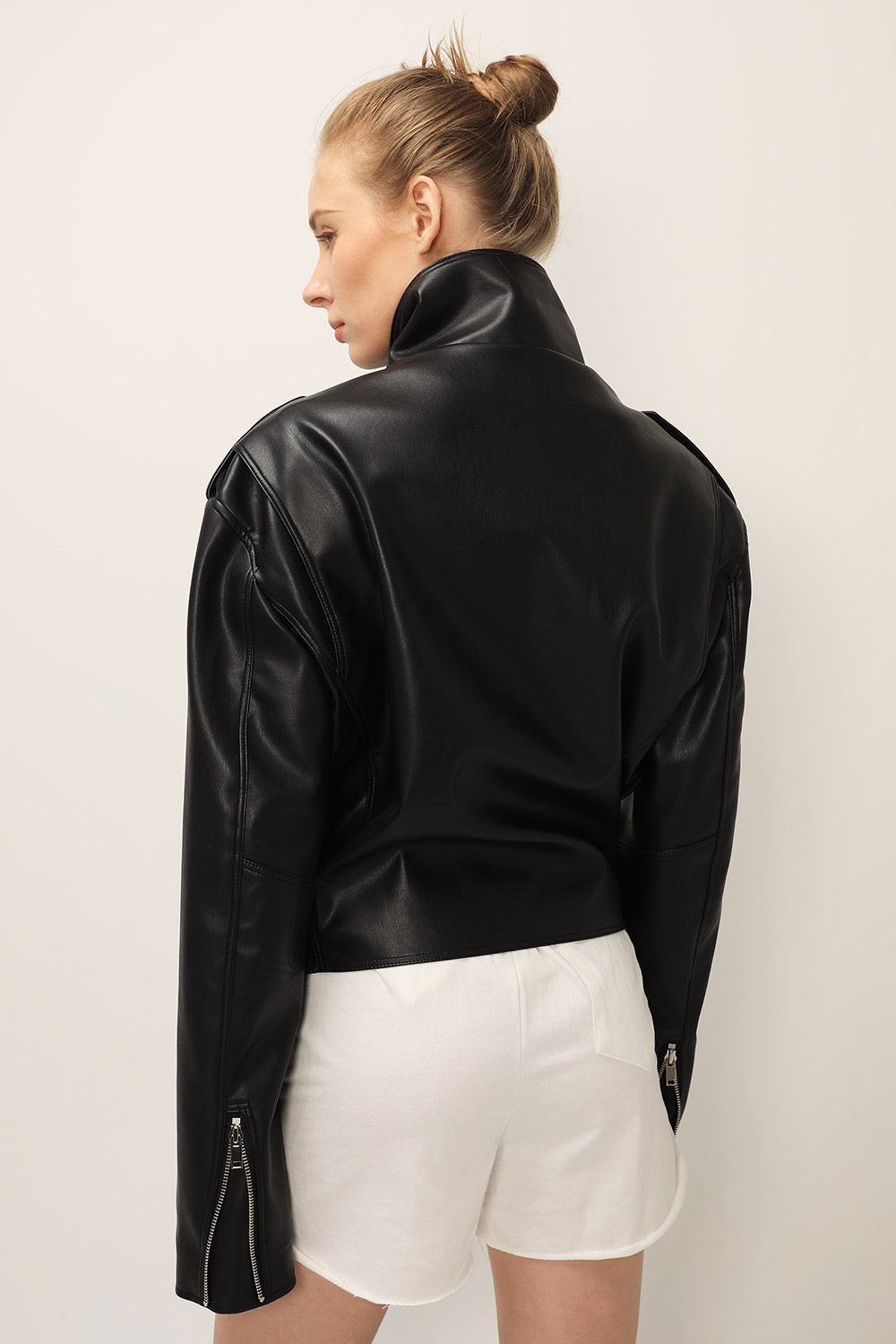 storets.com Emma Pleather Rider Jacket