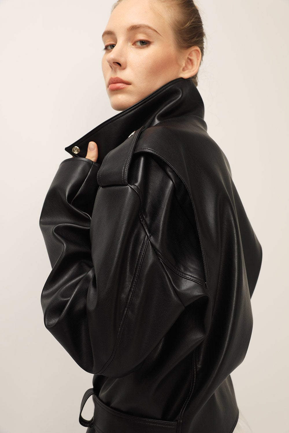 storets.com Emma Pleather Rider Jacket